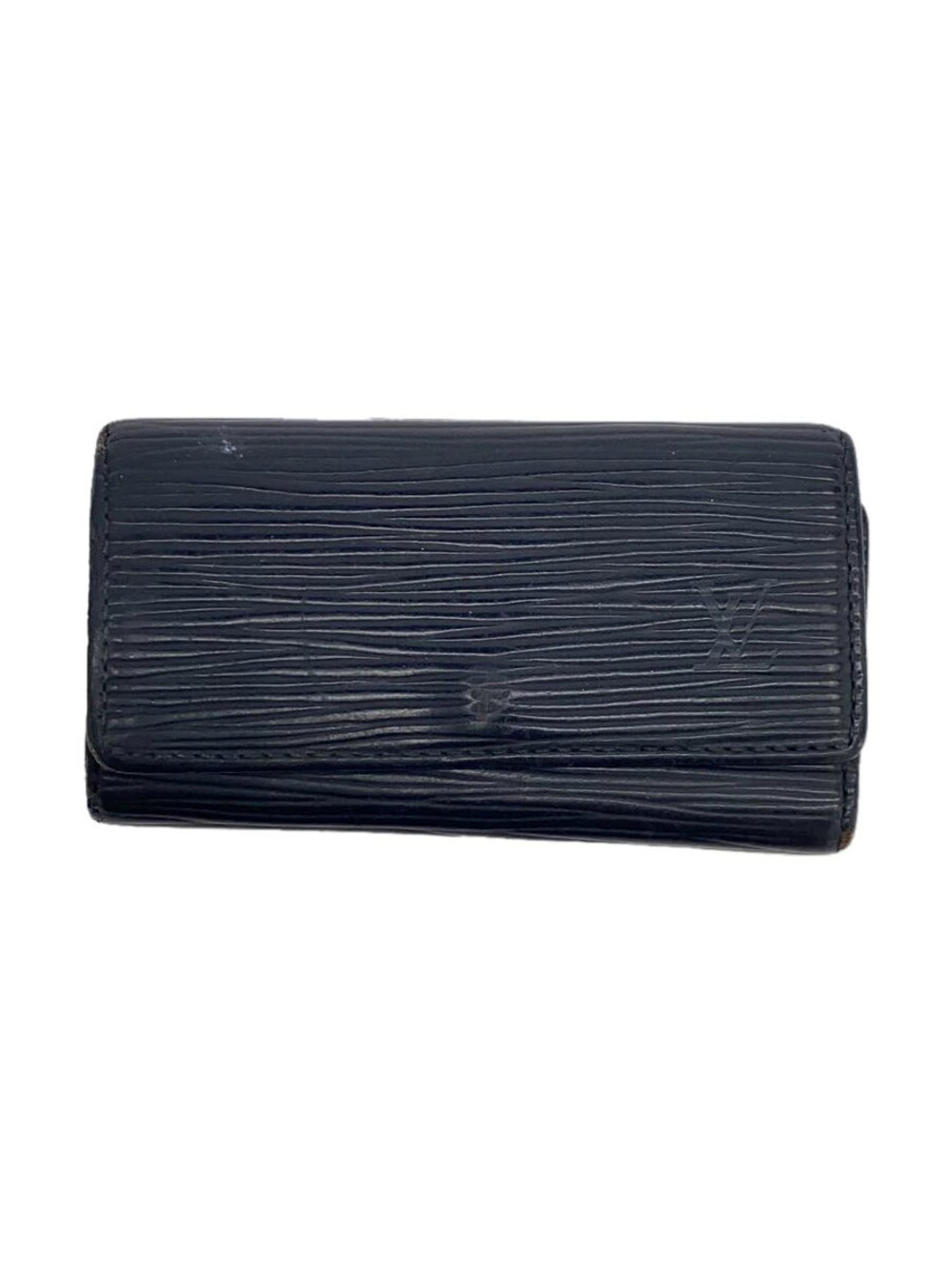 LOUIS VUITTON Multicles Leather Black Solid